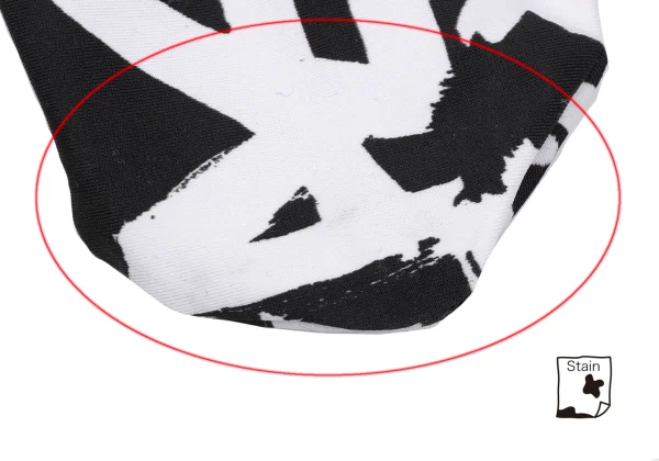 COMME des GARCONS Graffiti Printed Stretch Leggings Pants K-167627_006