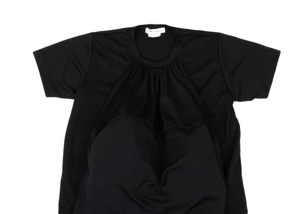 COMME des GARCONS Poly Front Tulle Layered T-shirt K-167630_003