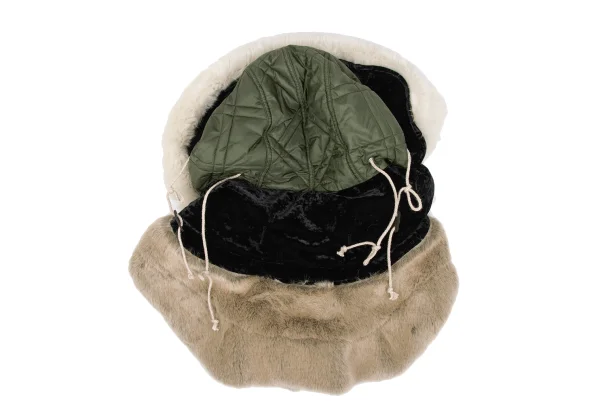 JUNYA WATANABE COMME des GARCONS Acrylic Fur Belted Hood K-167634_008