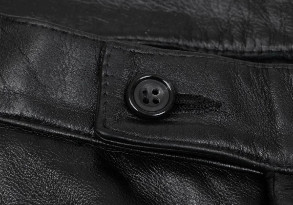 KENZO HOMME Cow Leather Pants K-167635_004