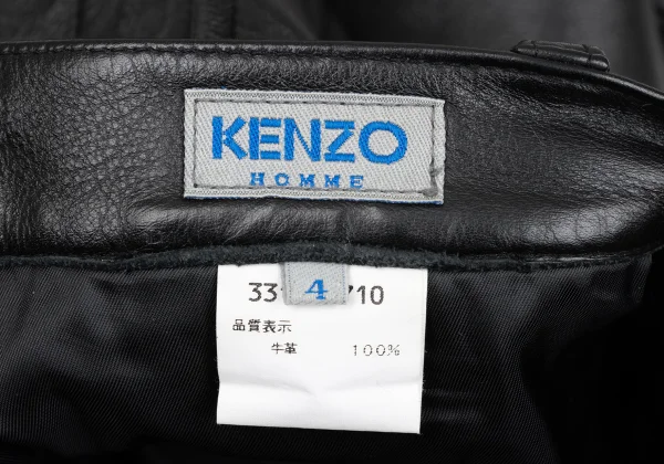 KENZO HOMME Cow Leather Pants K-167635_018