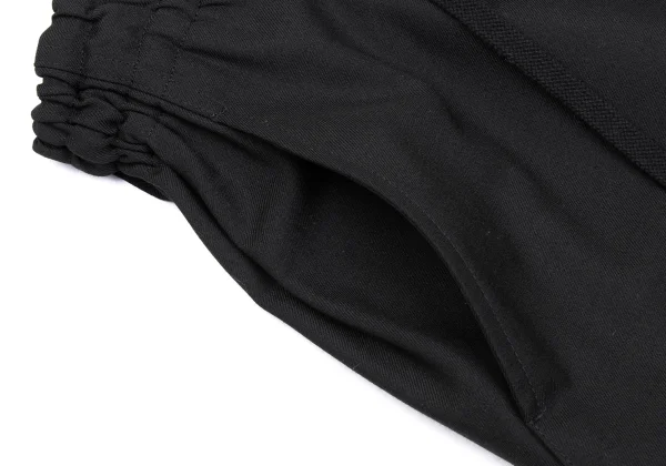 Ground Y Wool Poly Gabardine Ribbed Hem Dropped Crotch Pants K-167637_007