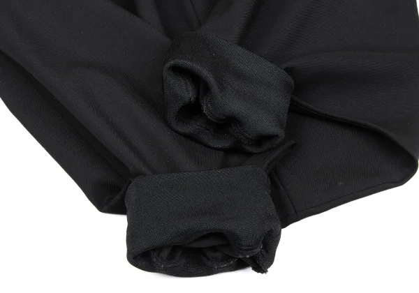 Ground Y Wool Poly Gabardine Ribbed Hem Dropped Crotch Pants K-167637_009