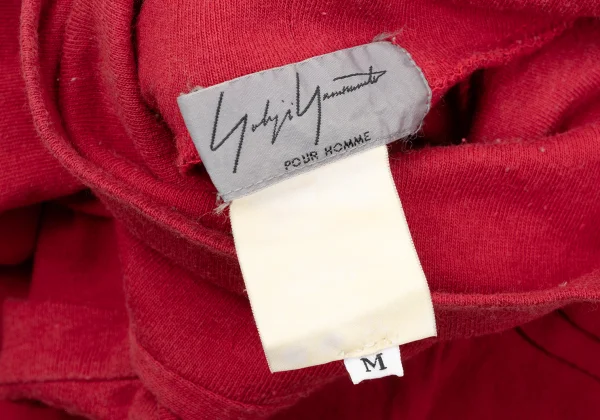 Yohji Yamamoto POUR HOMME Cotton High Neck T-shirt K-167638_018