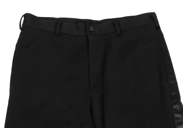 BLACK COMME des GARCONS Poly Side Line Pants K-167643_002