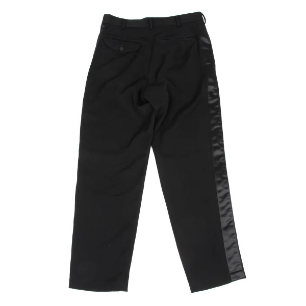 BLACK COMME des GARCONS Poly Side Line Pants K-167643_011