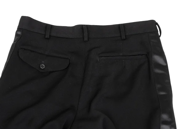 BLACK COMME des GARCONS Poly Side Line Pants K-167643_012