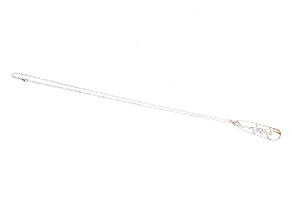 Yohji Yamamoto POUR HOMME Safety-pin Design Neckless K-167650_005