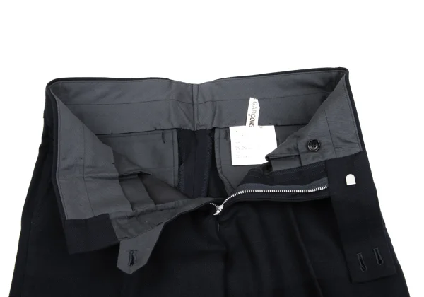 COMME des GARCONS Wool Pinstripe Panel Switching Pants K-167659_005