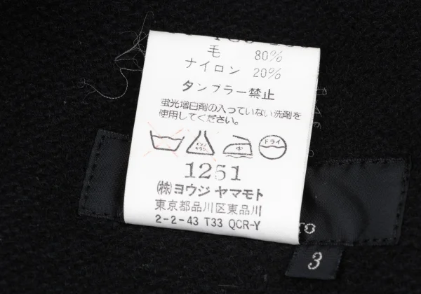 Y's Wool Blend Knit Shorts K-167663_009