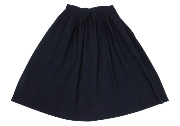Y's Wool Gabardine Waist tuck Skirt K-167664_002