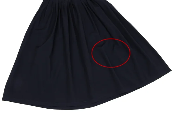 Y's Wool Gabardine Waist tuck Skirt K-167664_011