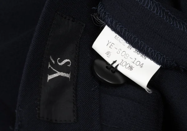 Y's Wool Gabardine Waist tuck Skirt K-167664_016