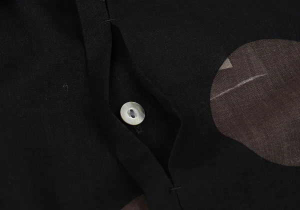 Y's Rayon Poly Dot Short Sleeve Shirt K-167666_005