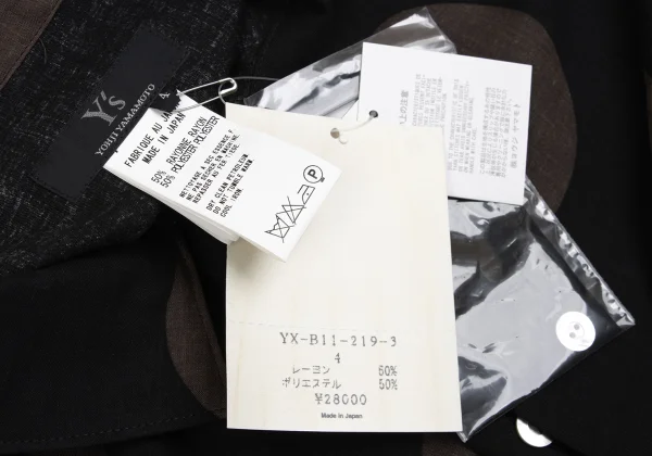 Y's Rayon Poly Dot Short Sleeve Shirt K-167666_012