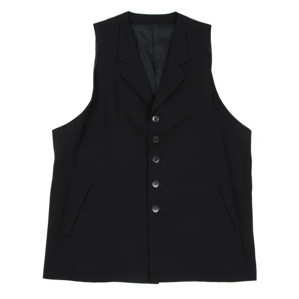 Y's Wool Gabardine String Vest K-167667_002