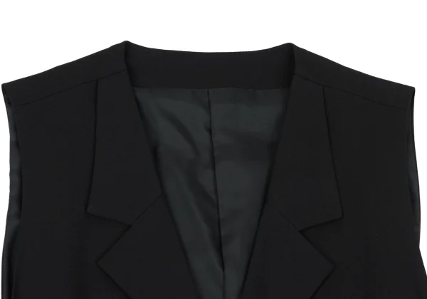 Y's Wool Gabardine String Vest K-167667_004