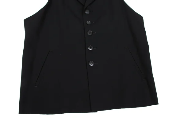 Y's Wool Gabardine String Vest K-167667_007