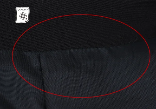 Y's Wool Gabardine String Vest K-167667_010