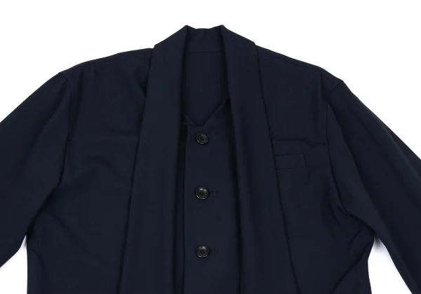 Y's Wool Neck Strap Jacket K-167668_003