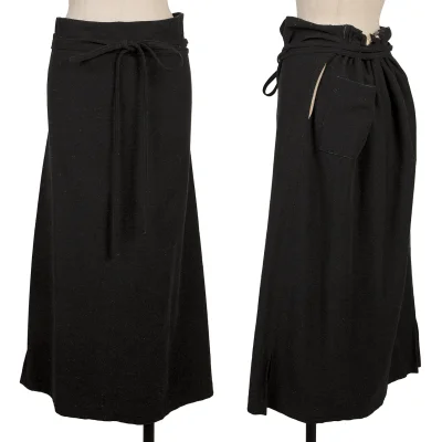 Y's Cotton Waist String Skirt