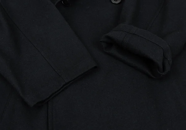 Y's Melton Wool Epaulette Double Breasted Jacket K-167674_009