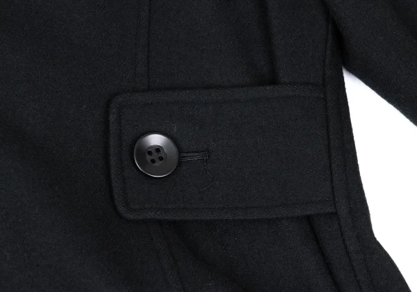 Y's Melton Wool Epaulette Double Breasted Jacket K-167674_018