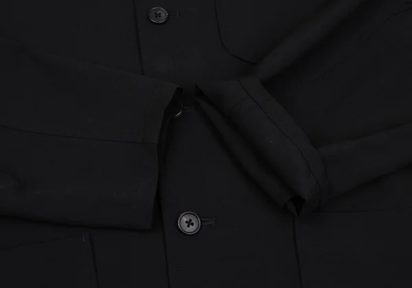 Y's for men Wool Gabardine Hooded Jacket K-167675_008