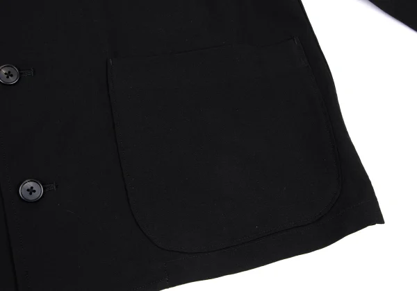 Y's for men Wool Gabardine Hooded Jacket K-167675_010