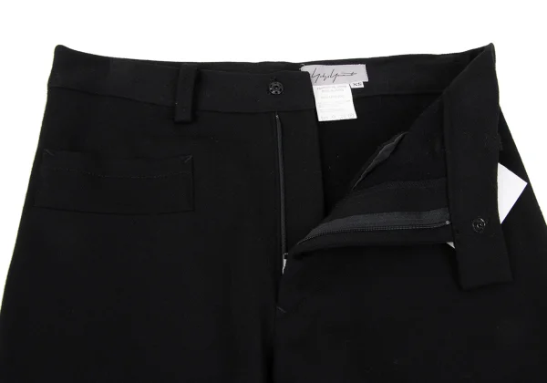Yohji Yamamoto FEMME Wool Front Pocket Pants K-167677_004