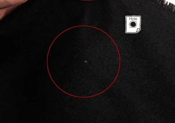 Yohji Yamamoto FEMME Cashmere Front Shawl Skirt K-167678_005