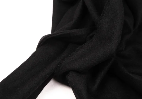 Yohji Yamamoto FEMME Cashmere Front Shawl Skirt K-167678_008