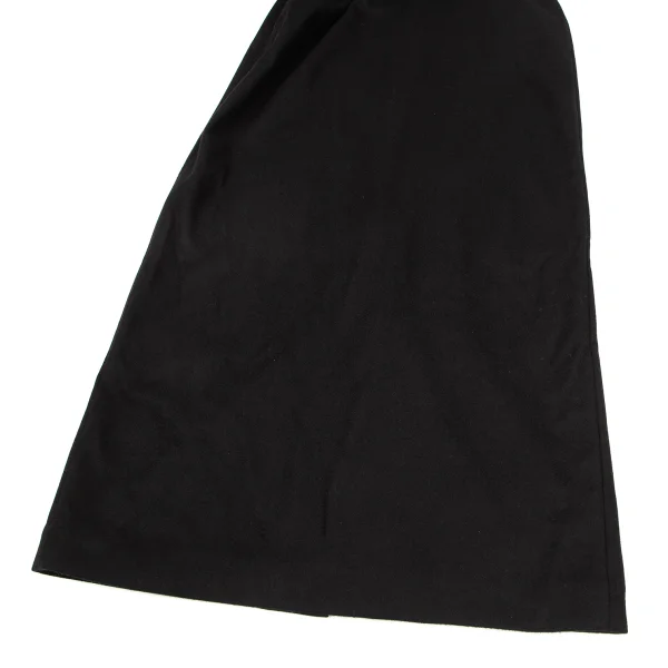 Yohji Yamamoto FEMME Cashmere Front Shawl Skirt K-167678_010