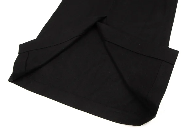Yohji Yamamoto FEMME Cashmere Front Shawl Skirt K-167678_013