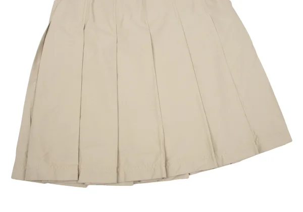 MIU MIU Cotton Poly Pleated Skirt K-167679_005