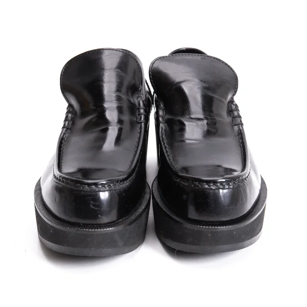 Y's Platform Leather Slip-on Shoes K-167686_002