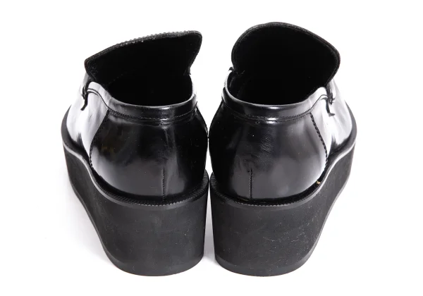 Y's Platform Leather Slip-on Shoes K-167686_005