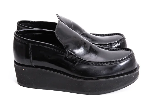 Y's Platform Leather Slip-on Shoes K-167686_006