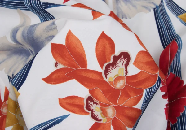 Yohji Yamamoto POUR HOMME Floral Printed Rayon Shirt K-167687_015