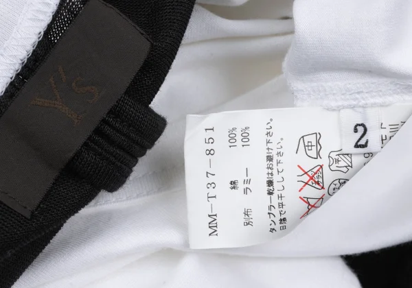 Y's for men Switching Raglan T Shirt K-167688_014