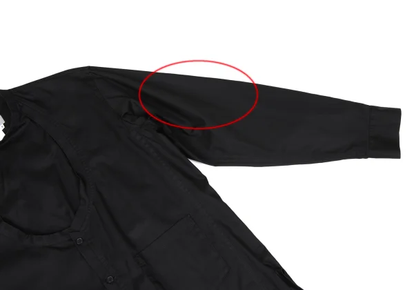 Yohji Yamamoto POUR HOMME Cotton Neck Design Shirt K-167690_006