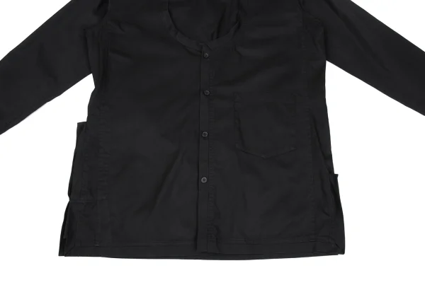 Yohji Yamamoto POUR HOMME Cotton Neck Design Shirt K-167690_009