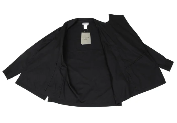Yohji Yamamoto POUR HOMME Cotton Neck Design Shirt K-167690_016