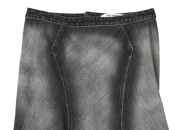 JUNYA WATANABE COMME des GARCONS Hem Cutting Denim Skirt K-167693_004