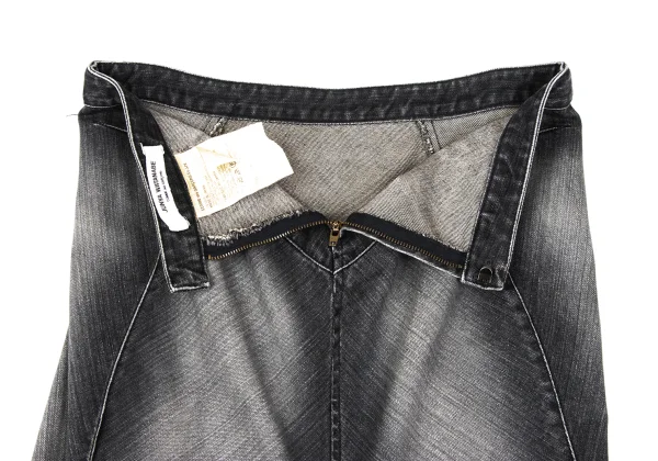 JUNYA WATANABE COMME des GARCONS Hem Cutting Denim Skirt K-167693_011
