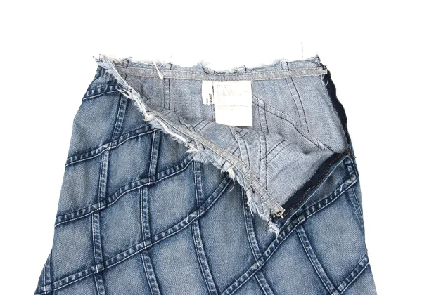 JUNYA WATANABE COMME des GARCONS Bias Switching Denim Skirt K-167694_005