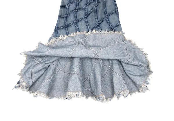 JUNYA WATANABE COMME des GARCONS Bias Switching Denim Skirt K-167694_007