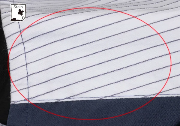 Yohji Yamamoto POUR HOMME Stripe Switching Silk Shirt K-167695_005