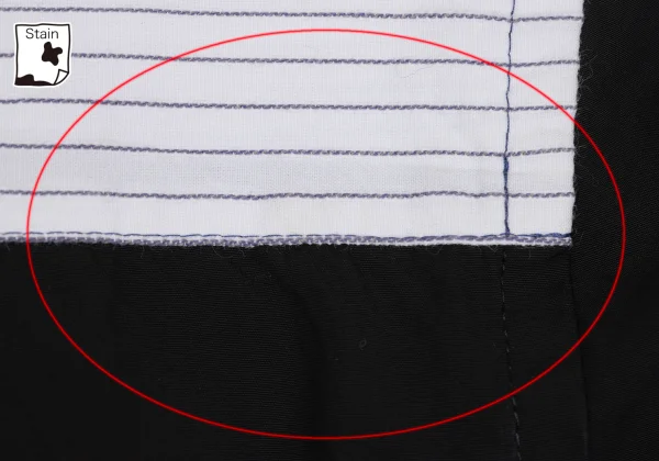 Yohji Yamamoto POUR HOMME Stripe Switching Silk Shirt K-167695_014