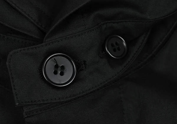 Yohji Yamamoto DURBAN A.A.R Cotton Detachable Hooded Coat K-167697_005